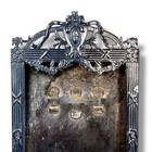 Miniature French Antique Art Nouveau Picture Frame Signed S   r France 1890s