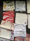Lot Of 36 Vintage Cotton linen Embroidered  printed Etc  Hankies   Handkerchiefs