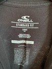 Men s O neill Featured Artist Short Sleeve Black T-shirt Tag Size L Standard Fit