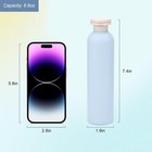 8 8 Oz Plastic Empty Squeeze Bottles  Refillable Ounce  Green blue 