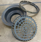 Zurn Z101-10nh - Cast Iron Roof Drain W clamp Ring   Dome  10  Nh Out  No Screws