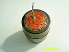 Wooden Barrel  Coin Bank Save Your Coins And Have A Barrel Of Money  1 New Key