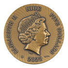 5 Dollars Silver Coin  bacchus  Gods   Goddesses Series Greek Mythology  Limited