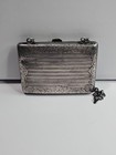 Antique Art Nouveau Sterling Silver Compact Purse Dance Coin Bag Card Case 85 Gm