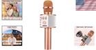 3-in-1 Bluetooth Karaoke Microphone With Volume Control - Gift For Music Lovers