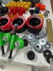 Sure Grip Snyder Laser Bones Plates Wheels Trucks Cushio Stops Part Loot Box Lot