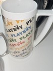 6 Vintage Playboy Bunny Thermo-serv Plastic Drinking Mug Stein Collectible 16 Oz