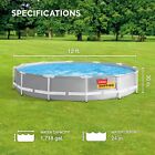 Piscina De 12 X 30 Con Bomba Grande Para Ni  os Y Adultos  De Pl  stico Duro  Para