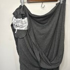 Moby Baby Wrap Carrier     Charcoal Gray     Bamboo Cotton Blend