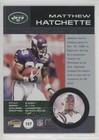 2001 Pacific Invincible Red Game-worn Jerseygame-worn Jersey Matthew Hatchette