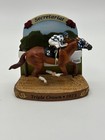 Secretariat Triple Crown 1973 Horse Racing Resin Ornament Figurine Belmont Park