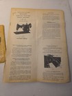 Instructions Manual For Singer 128-23 Sewing Machine Booklet Vintage 