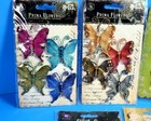 New Retired Prima Stunning Butterflies Flowers 67ct Scrapbook Embellishments  24