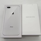 Box For Apple Iphone 8 Plus Silver  And Accessories Charger Airpods  No Phone