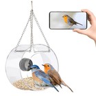 Bird Feeder With Camera Smart Backyard House Camera With Live View Instant 