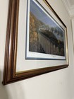 The Passing Of Two Eras Richard Pedersen Art  Print Signed Railway  Railroad