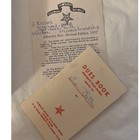 Adoptive Rite Ritual Easter Star And Queen Of The South Robert Macoy   Dues Book