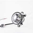 2x Chrome Led Driving Fog Lights Lamps For Honda Goldwing Gl 1800 2002-2010