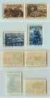 Russia Ussr     1941 Sc 819-820 822 Used Perf 12 1 2   E2426