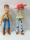 Woody And Jessie  Toy Story pixar disney Posable Figurines 9   With Jessie Hat