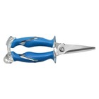 Heavy   duty Blue Fishing Scissors For Tough Braided Lines And Metal Wires