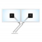 Ergotron 45-496-216 Mxv Desk Dual 24  Monitor Arm - White