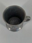 Vintage Pewter Shaving Mug  Patriotic