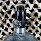 New Ninja Lite Carbon Fiber Air Tank W  Basic Regulator - 68 4500 - Grey Ghost
