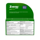 Zyrtec 24 Hour Allergy Relief Tablets W  10 Mg Cetirizine Hcl  90 Ct  Exp 12 26