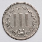 1872 Us Three Cent Nickel