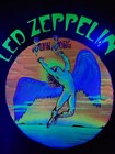 Led Zeppelin Swan Song Vintage Black Light Poster 1987 Myth Gem  817 