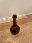 Ball And Claw Bitters Bottle Brown purple Made In Taiwan 3 Inches