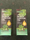 2 Pack Jamaican Black Castor Oil  100  Pure Cold Pressed Organic Oil 4 Oz X2