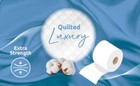 Soft Supreme Luxury Toilet Rolls Bulk Buy - Quilted White 3 Ply Toilet Paper