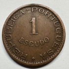 1972 Angola 1 Escudo - Coin  c-042
