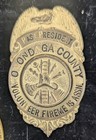Two Vintage Onondaga County New York Fire Department Badges And A Jamesville Ny