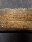 Vintage Antique Wood And Brass Level Carpenters Level 10  Frederick       Co