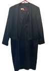 Leslie Fay Petite Black Two-piece Dress Suit Women   s 16p Jacket   Dress Set