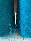 Lot 2 Spool Cone Cobweb Soft Peru Baby Alpaca Yarn 1lb 3oz 550gr 5013 Teal Green