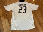 Vintage Adidas La Galaxy David Beckham Jersey Sz Large Soccer 2008 Mls Worn Is