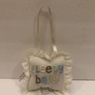 Baby   s Nursery Hanging Door Decoration Pillow    sleepy Baby    5 75    Cute  