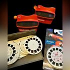 Huge Vintage Gaf  View Master Lot 2 Viewers New   Used Reels Disney And More 