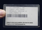 1998 Blockbuster Membership Card
