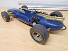 Rare Cox Gurney Eagle Racer Gas Powered Tether Car W motor As Is Sale