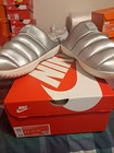 Nike Burrow Se Na Metallic Silver Brown Slippers Fz7940-001 Women s Sizes 7-11