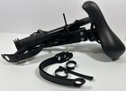 Thinvik Kids Bike Seat Childrens Saddle Front Mount Handle Bars Foot Rests Black