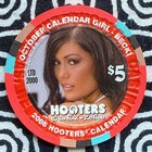 Hooters Hotel  5 October Becki Las Vegas  Nevada Gaming Poker Casino Chip V1025