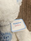 Aurora Baby My First Teddy New With Tag 13  Gingham Check Plush Stuffed Animal 