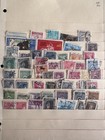 A Whole Lot Of Used Turkey Stamps On Old Manila Stock Pages