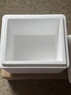 Insulated Foam Cooler Box W lid Eps Cold Shipping Container Medical Food Storage